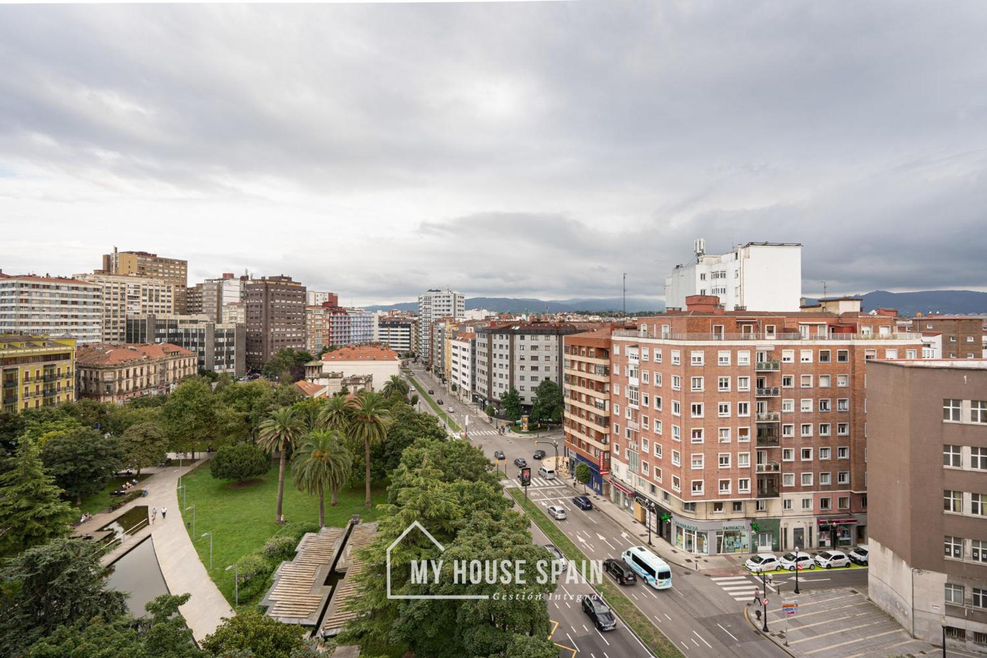 Myhousespain - Amplio Apartamento Con Vistas En Pleno Centro Gijón Buitenkant foto