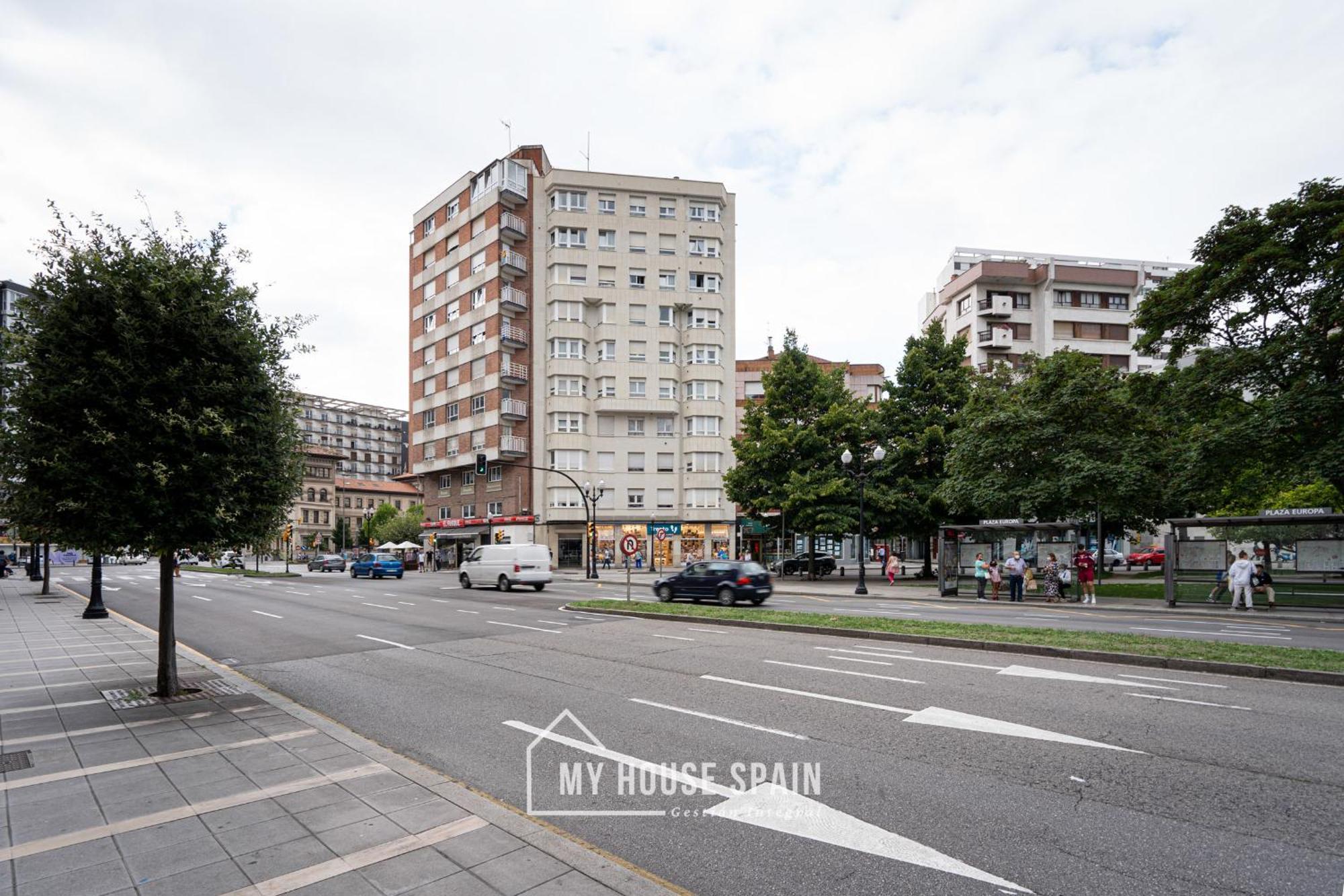 Myhousespain - Amplio Apartamento Con Vistas En Pleno Centro Gijón Buitenkant foto